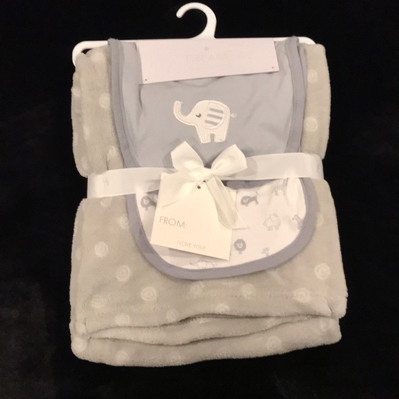 Brand new Dream 2 pc bib& blanket set - Picture 1 of 5